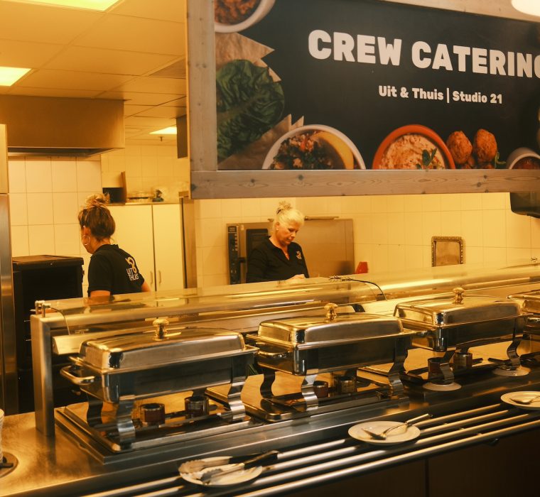 crewcatering Uit&Thuis Studio 21 Hilversum